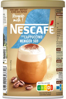 Nescafé Cappuccino se sníženým obsahem cukru 220 g