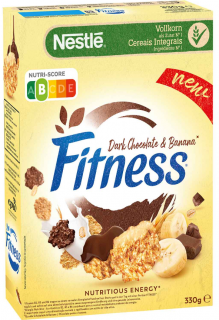 Nestlé Fitness Dark Chocolate & Banana 330 g