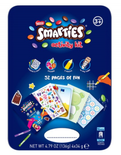 Nestle Smarties Activity Kit Tin 136 g