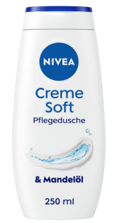 Nivea Creme Soft pečující sprchový gel 250 ml  - originál z Německa