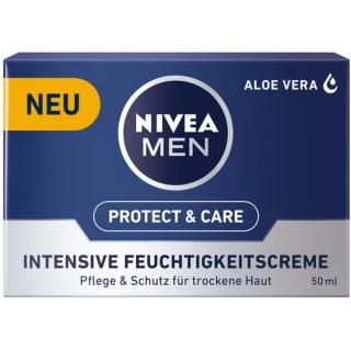 NIVEA For Men PROTECT & CARE intenzivní hydratační krém 50 ml/VÝPRODEJ