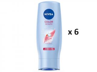 NIVEA Hair Care Kondicionér Ochrana a péče o barvu 6x200 ml-VÝHODNÉ BALENÍ