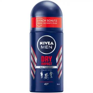 Nivea Men Dry Impact roll-on 50 ml  - originál z Německa