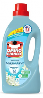 Omino Bianco prací gel Detersivo Muschio Bianco 35 dávek, 1,4 l  - profi Qualität