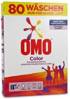 Omo Color prášek na barevné prádlo 80 dávek, 5,2 kg
