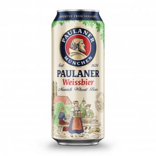 Paulaner Weißbier pšeničné pivo 5,5%, 0,5l