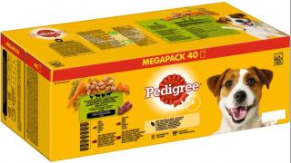 Pedigree Megapack kombinovaný výběr v omáčce 40 × 100 g, 4 kg  - originál z Německa