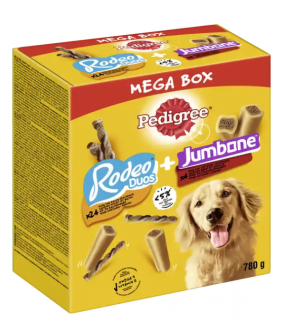 Pedigree XL mega Box plný pamlsků 780 g  - originál z Německa