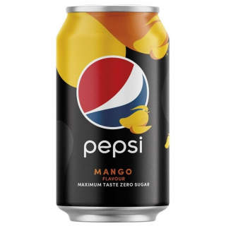 Pepsi Mango bez cukru 0,33 l