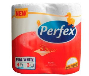 PERFEX Toaletní papír 4 kusy