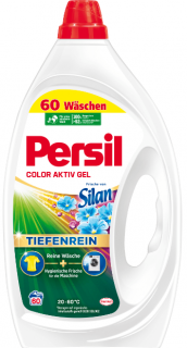 Persil Color prací gel Tiefenrein s vůní Silan 60 dávek, 2,7 l