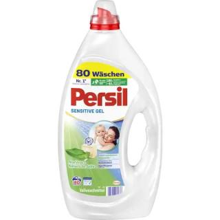 Persil Sensitive Gel pro citlivou pokožku, 80 dávek, 4 l  - originál z Německa