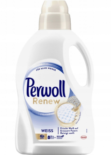 Perwoll Renew prací gel pro jasně bílé prádlo 25 dávek, 1,375 l