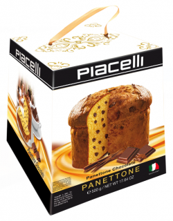 Piacelli Vánoční Panettone čokoládový 500 g