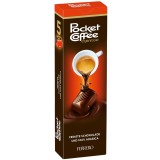 Pocket Coffee Espresso 5 ks, 62g