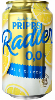 Pripps Radler Öl & Citron 0,0% 0,33l