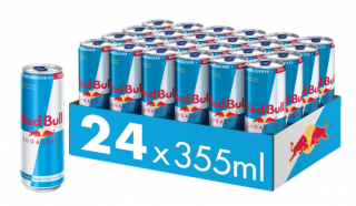 Red Bull Energy Drink bez cukru 24x250 ml-VÝHODNÉ BALENÍ