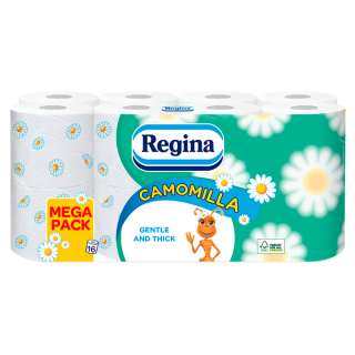 Regina XXL Big Pack 3-vr. toaletní papír s heřmánkem 16 ks