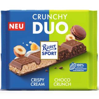 Ritter Sport Crunchy Duo 218 g  - originál z Německa