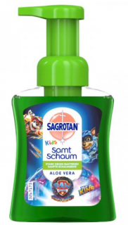 Sagrotan Jemné mýdlo s Aloe vera s dávkovačem  Tlapková Patrola , 250 ml