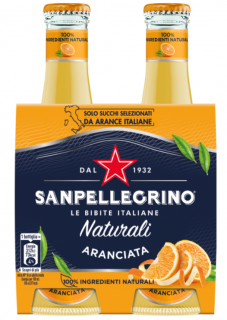 Sanpellegrino LAranciata pomeranč 4x200 ml-VÝHODNÉ BALENÍ