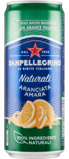 Sanpellegrino Naturali LAranciata Amara - hořký pomeranč 330ml