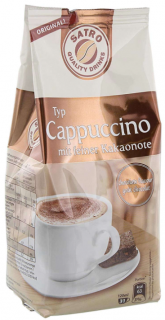 Satro Cappuccino s jemnou čokoládovou příchutí 500 g