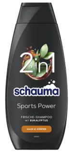 Schauma Men Sports Power posilující šampon na vlasy 400 ml  - originál z Německa