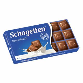 Schogetten Mléčná čokoláda 100g  - originál z Německa