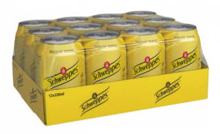 Schweppes Indian Tonic 12x330 ml-VÝHODNÉ BALENÍ