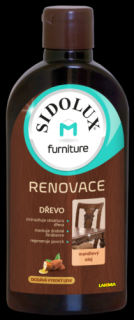 Sidolux M Renovace mléko na nábytek s mandlovým olejem 300ml