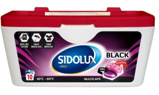 Sidolux Multicaps Black prací kapsle na černé prádlo 10ks