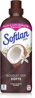 Softlan Aroma aviváž kokosový ořech a bílé květiny 29 dávek  - originál z Německa