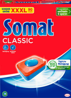 Somat tablety do myčky Classic 90 ks, 1,494 kg