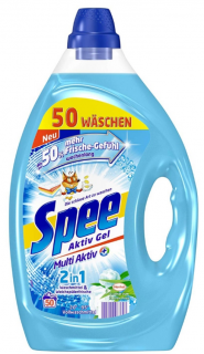 Spee prací gel 2v1 univerzální prací gel Frischer Morgen, 50 dávek, 2,5l  - originál z Německa