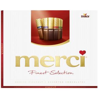 Storck Merci Finest Selection čokolády 250g
