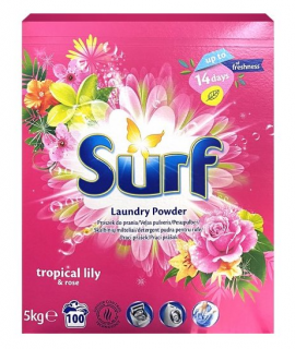 Surf prací prášek Tropical Lily 100 dávek, 5 kg