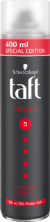 Taft lak na vlasy s ultra silnou fixací Power 5 - 400ml  - originál z Německa