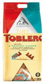 Toblerone Crunchy White - Milk Almond 256 g