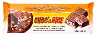 Truffout Choc´n Rice čokoláda s rýžovými křupinkami 150g  - originál z Německa
