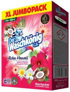 Waschkönig Aloha Hawaii Color XXL prášek na praní 6,5 kg, 100 dávek