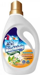 WaschKönig Universal prací gel s extraktem z pomeranče a bavlny 100 dávek, 3 l