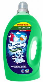 Waschkönig univerzální prací gel 100 dávek, 3 l  - originál z Německa