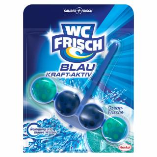 WC frisch Blau Kraft Aktiv Ozean Frische závěsný blok 50g  - originál z Německa