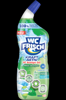 WC-Frisch Pro Nature gelový čistič WC Máta a Eukalyptus 750 ml