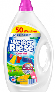 Weisser Riese Color prací gel 50 dávek, 2,25 l