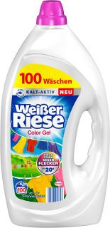 Weisser Riese Intensiv Color prací gel 100 dávek, 4,5 l  - originál z Německa