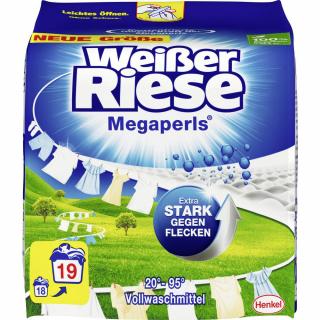 Weisser Riese Megaperls Univerzální prací prášek 1,14 kg, 19 praní  - originál z Německa