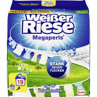 Weisser Riese Megaperls Univerzální prací prášek 1,283 kg, 19 praní  - originál z Německa