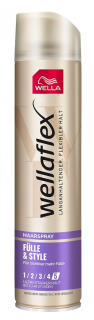 Wellaflex Sprej na vlasy Plnost & Style Ultra silný 250ml  - originál z Německa